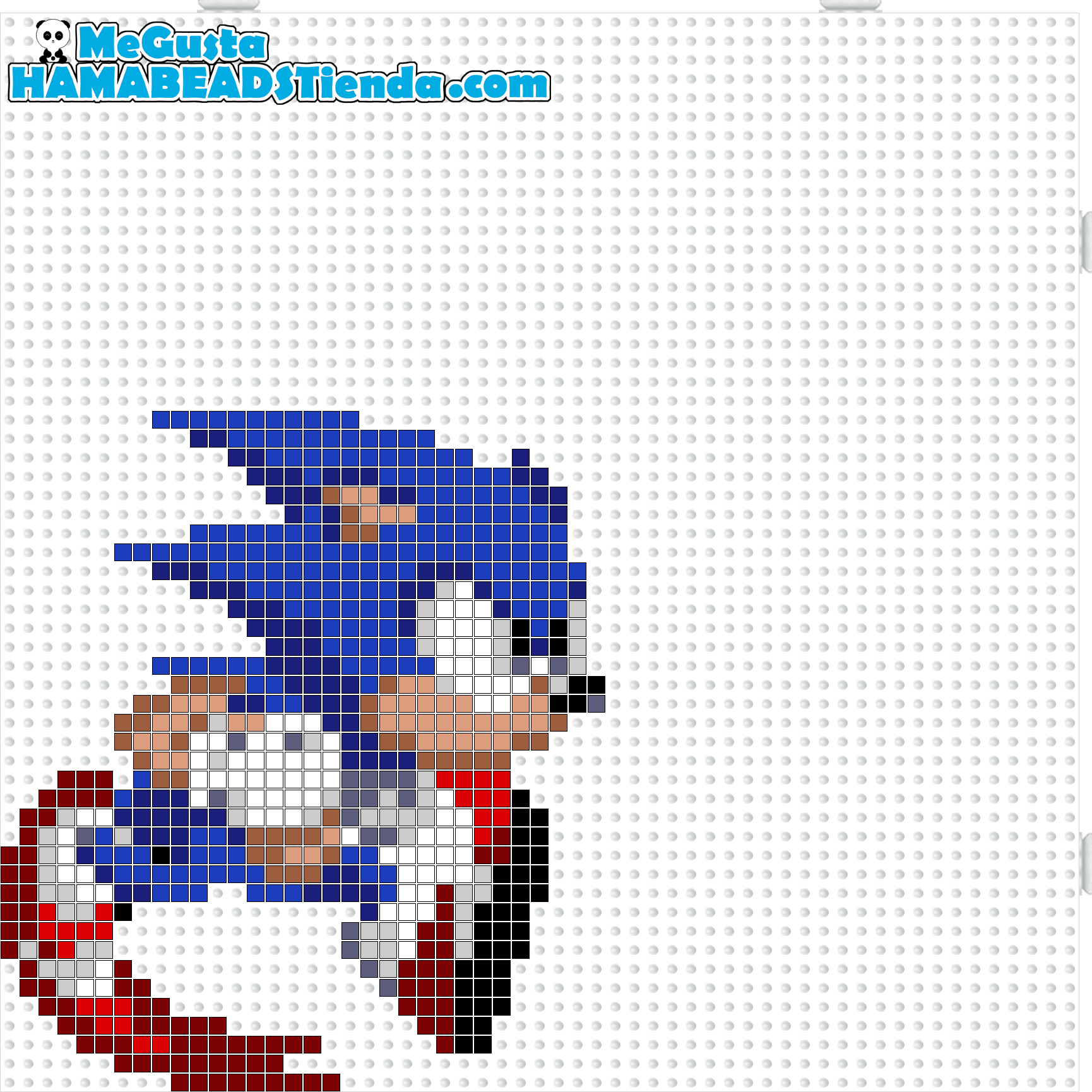 sonic3 hama beads mini